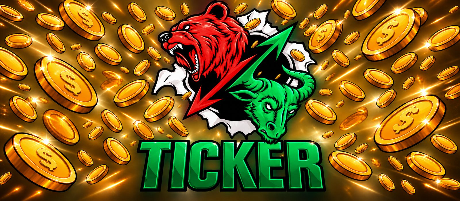 TICKER — bull and bear key art